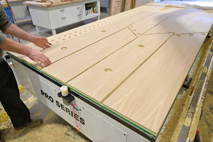 CNC Cut panels provide perfect sizing and fit